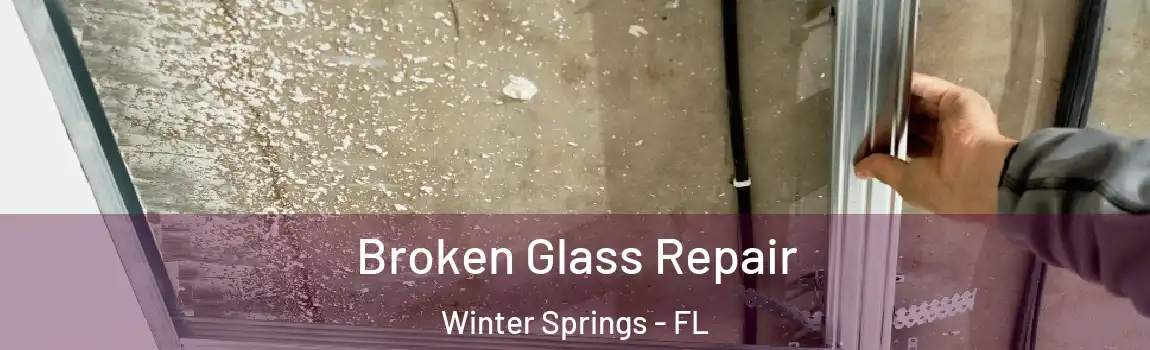  Broken Glass Repair Winter Springs - FL